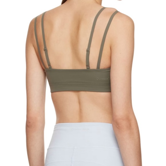 Outdoor Voices Zoom Double Strap Bra in Tea Tree XXS - Picture 2 of 8